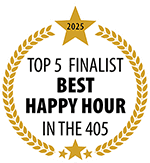 Top 5 Finalist, Best Happy Hour in the 405, 2025